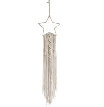 Boho Hand Woven Moon Dream Catcher 7.87x41.33in